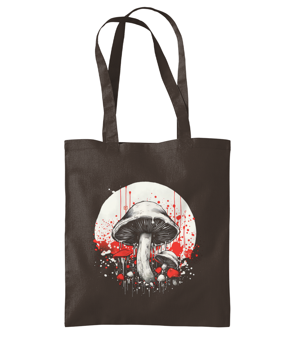 Mushroom Graphic Tote Bag