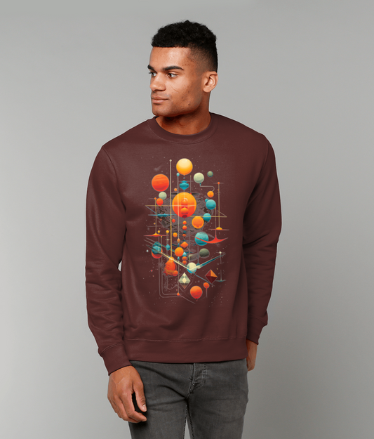 Isotopic Planets Graphic Sweater