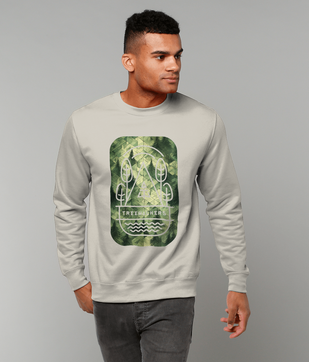 Rectangle Glass Forest Graphic Sweater