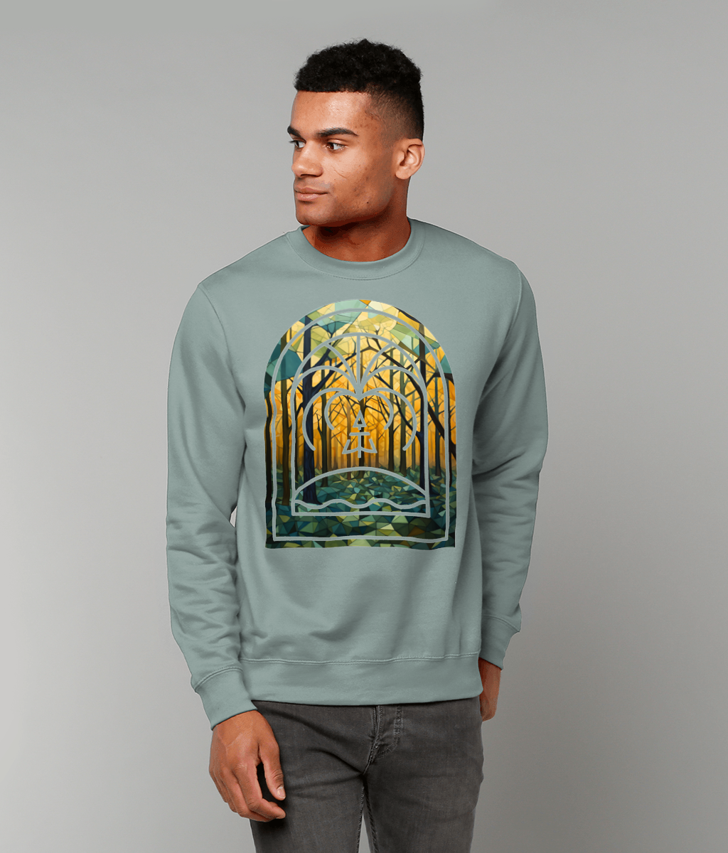 Arch Glass Forest Graphic Sweater