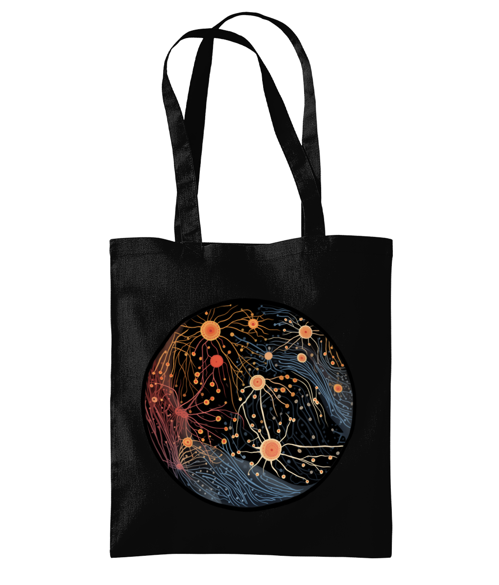 Microorganism Graphic Tote Bag