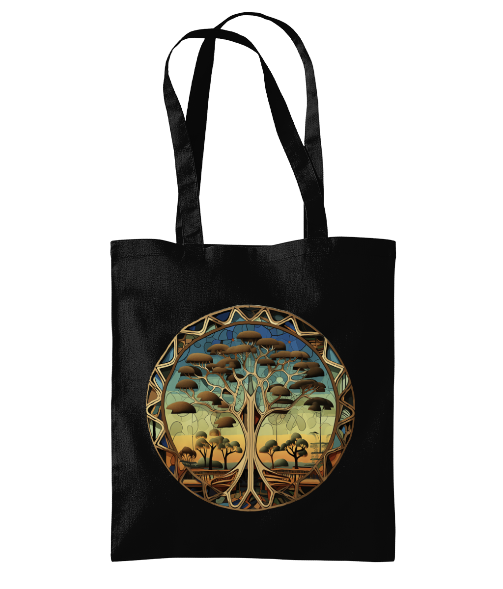 Tree of Life Graphic Tote Bag