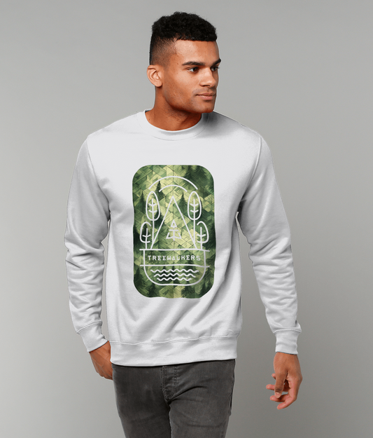 Rectangle Glass Forest Graphic Sweater