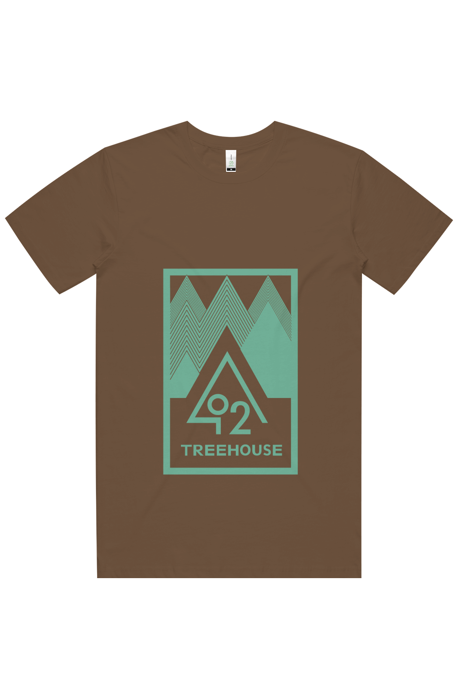 O2 Treehouse Staple Organic Tee Bright Green