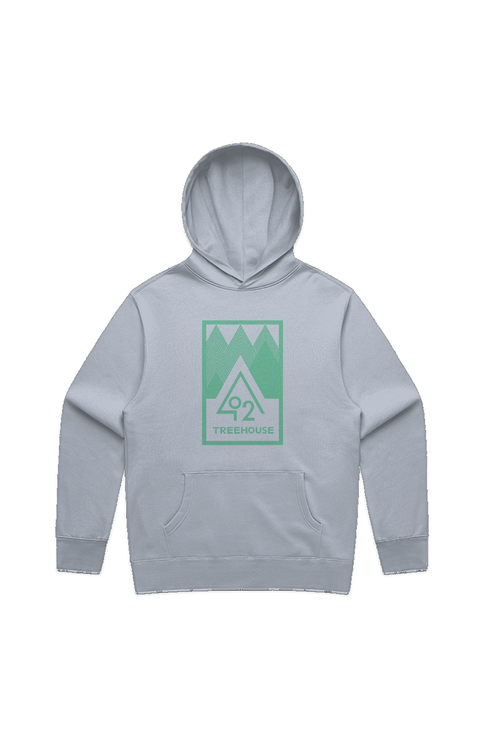 O2T Mens Relax Hood Bright Green