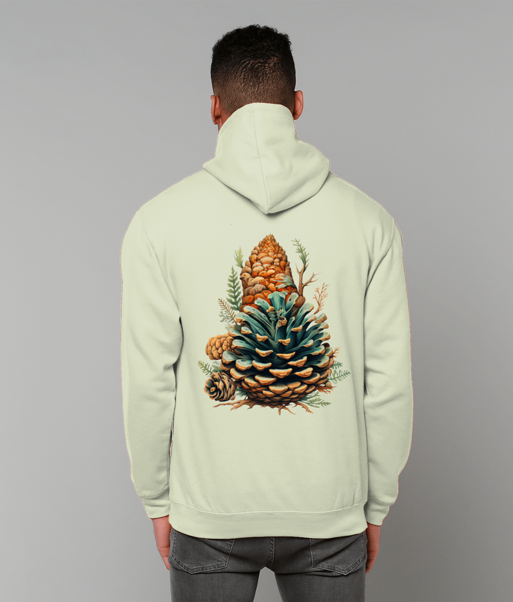 Light Pinecone Graphic Hoodie