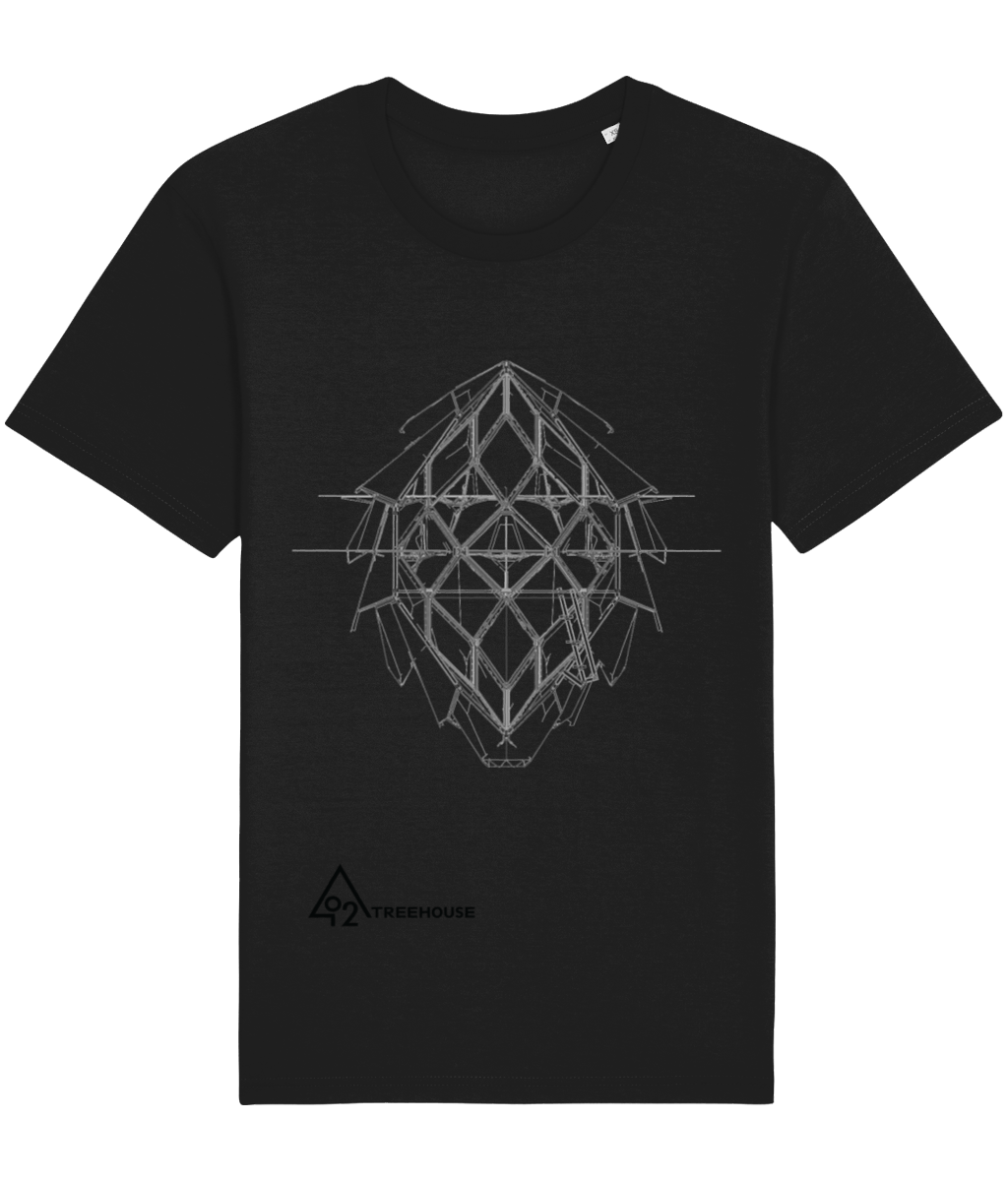 Pinecone Elevation Cross Treeshirt