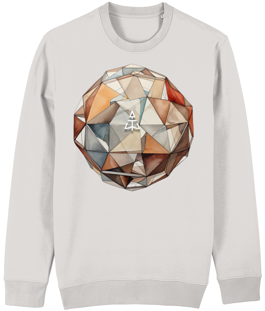 Geodesic Sphere Graphic Sweatshirt