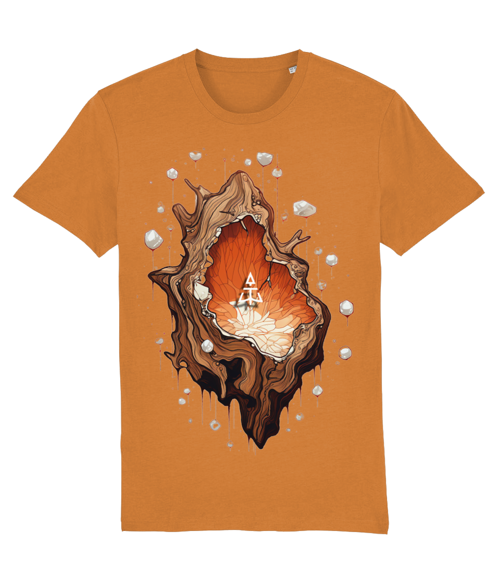 Crystal Island Tangerine Graphic Tee