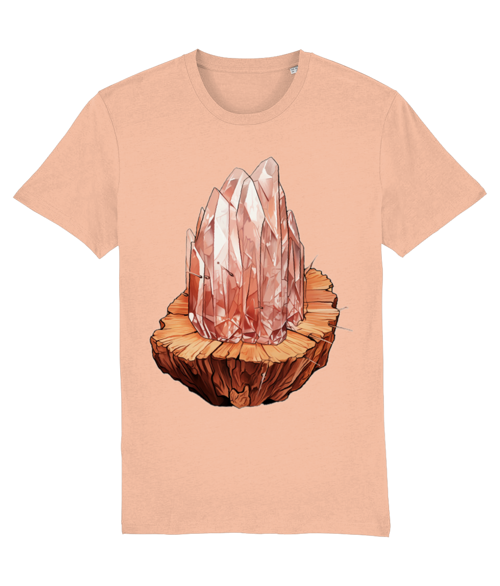 Crystal Island Peach Graphic Tee