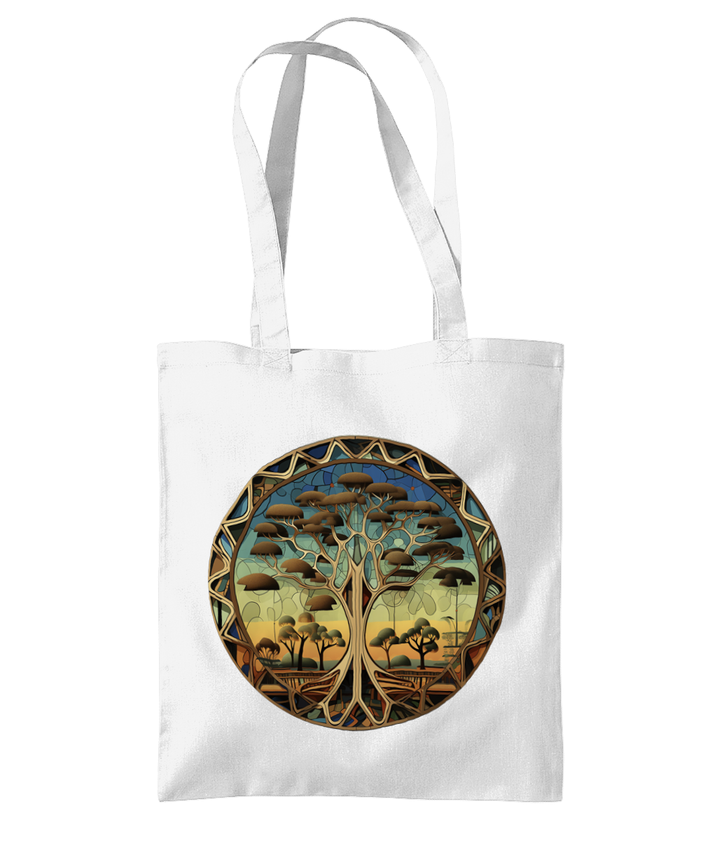 Tree of Life Graphic Tote Bag