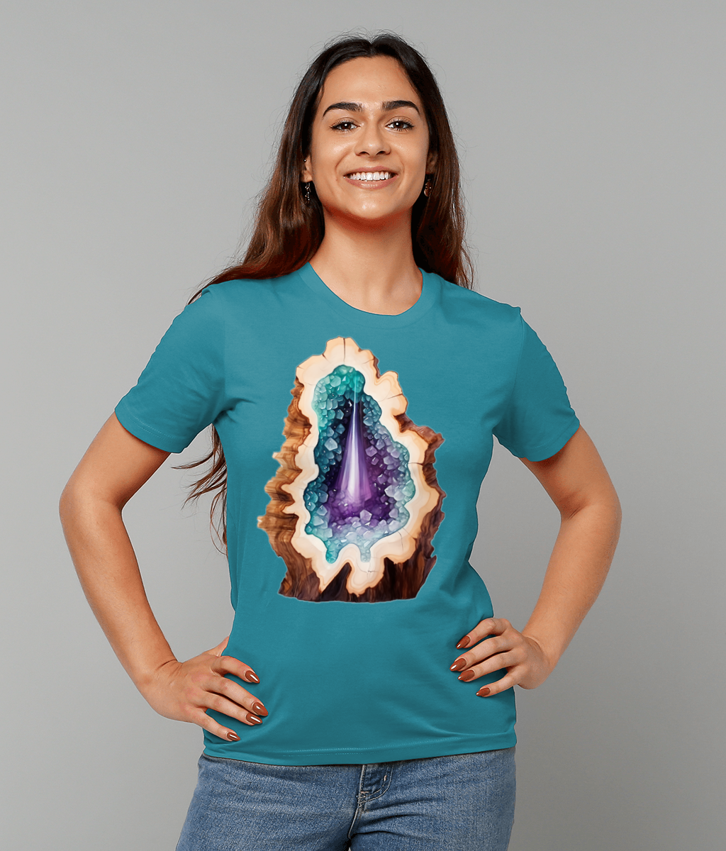 Crystal Island Geode Graphic Tee