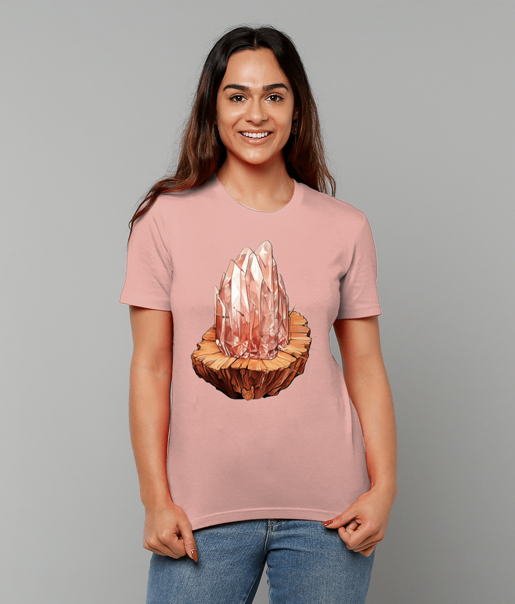 Crystal Island Peach Graphic Tee