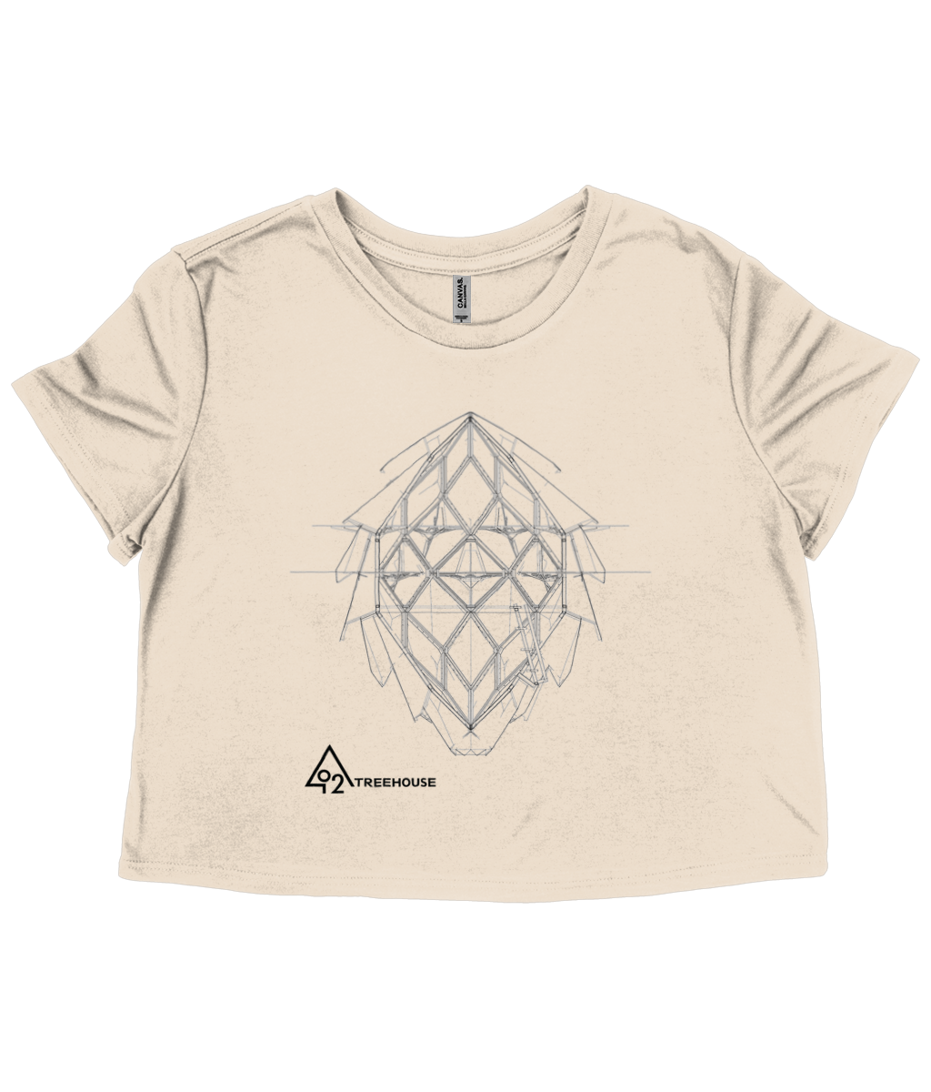 Pinecone Elevation Cross Crop Treeshirt