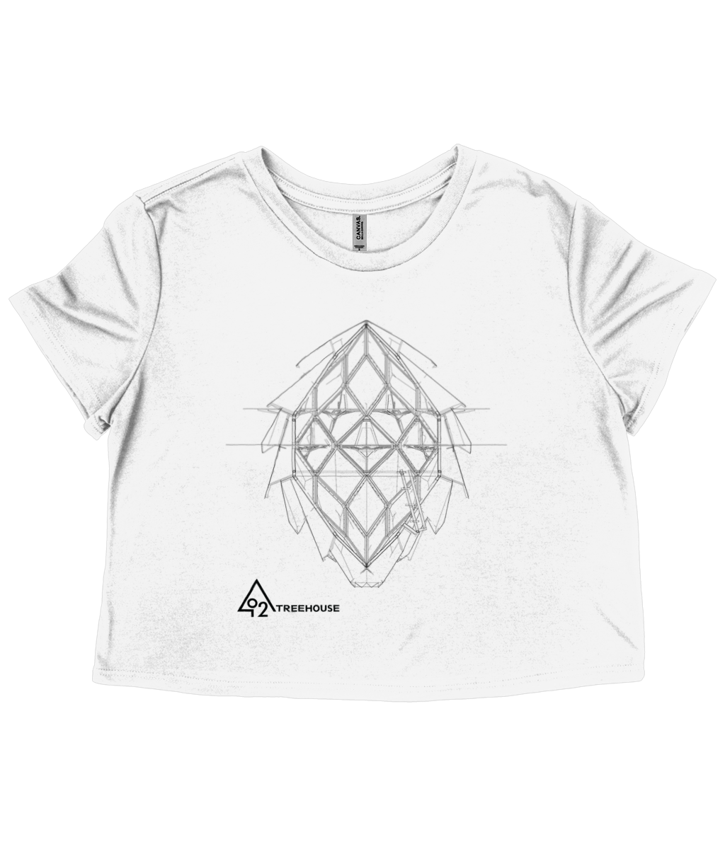 Pinecone Elevation Cross Crop Treeshirt