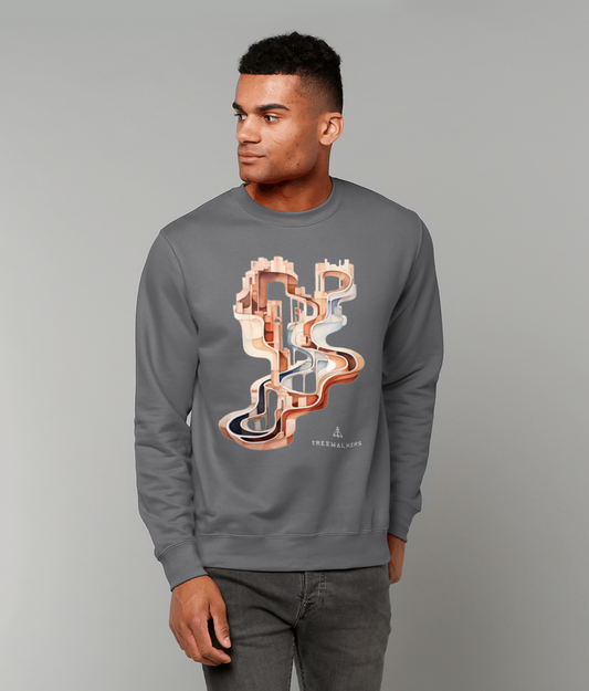 Slippery Slide Graphic Sweater