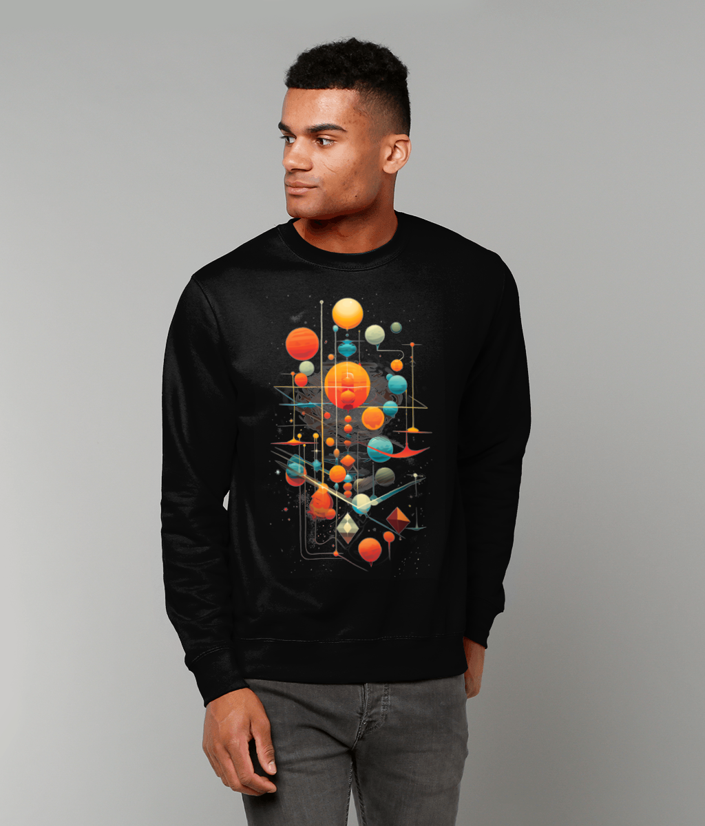 Isotopic Planets Graphic Sweater