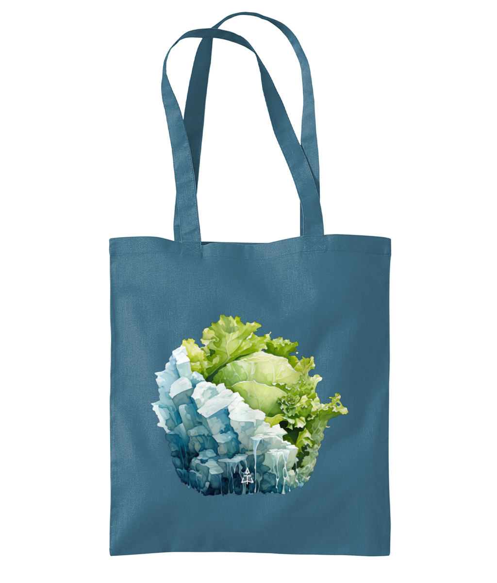Iceberg Lettuce Graphic Tote Bag