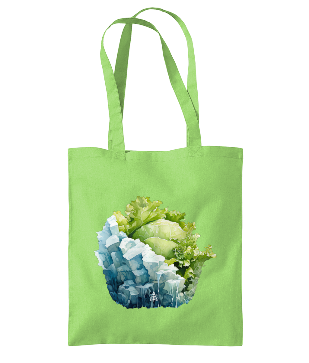 Iceberg Lettuce Graphic Tote Bag