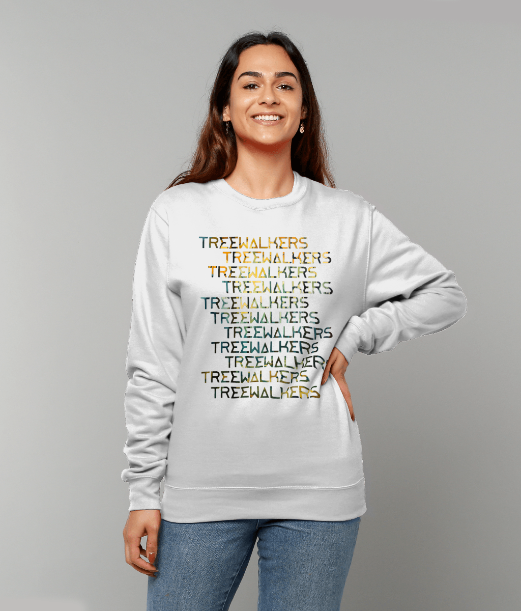 Treewalkers Sunset Forest Graphic Sweater