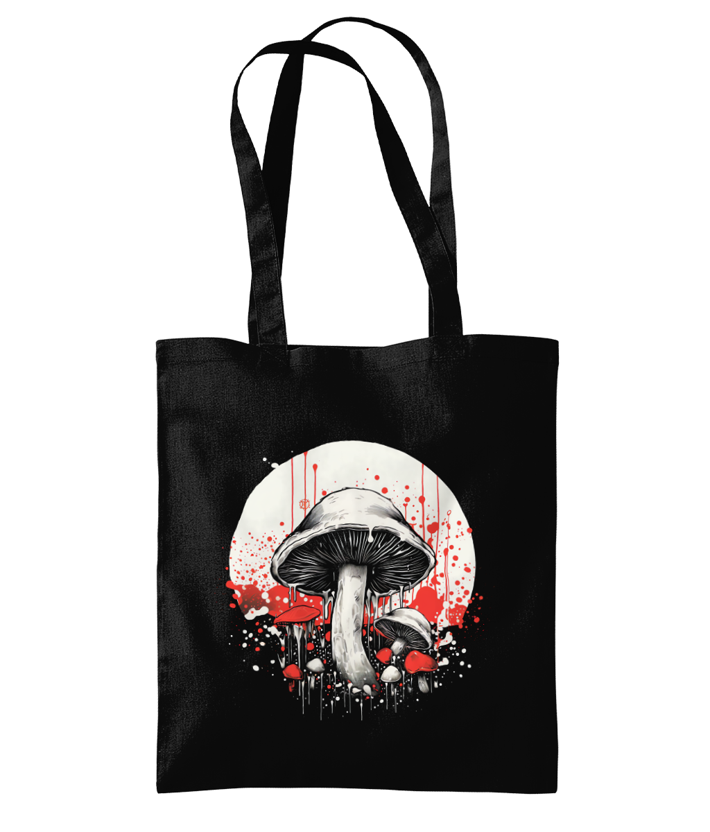 Mushroom Graphic Tote Bag