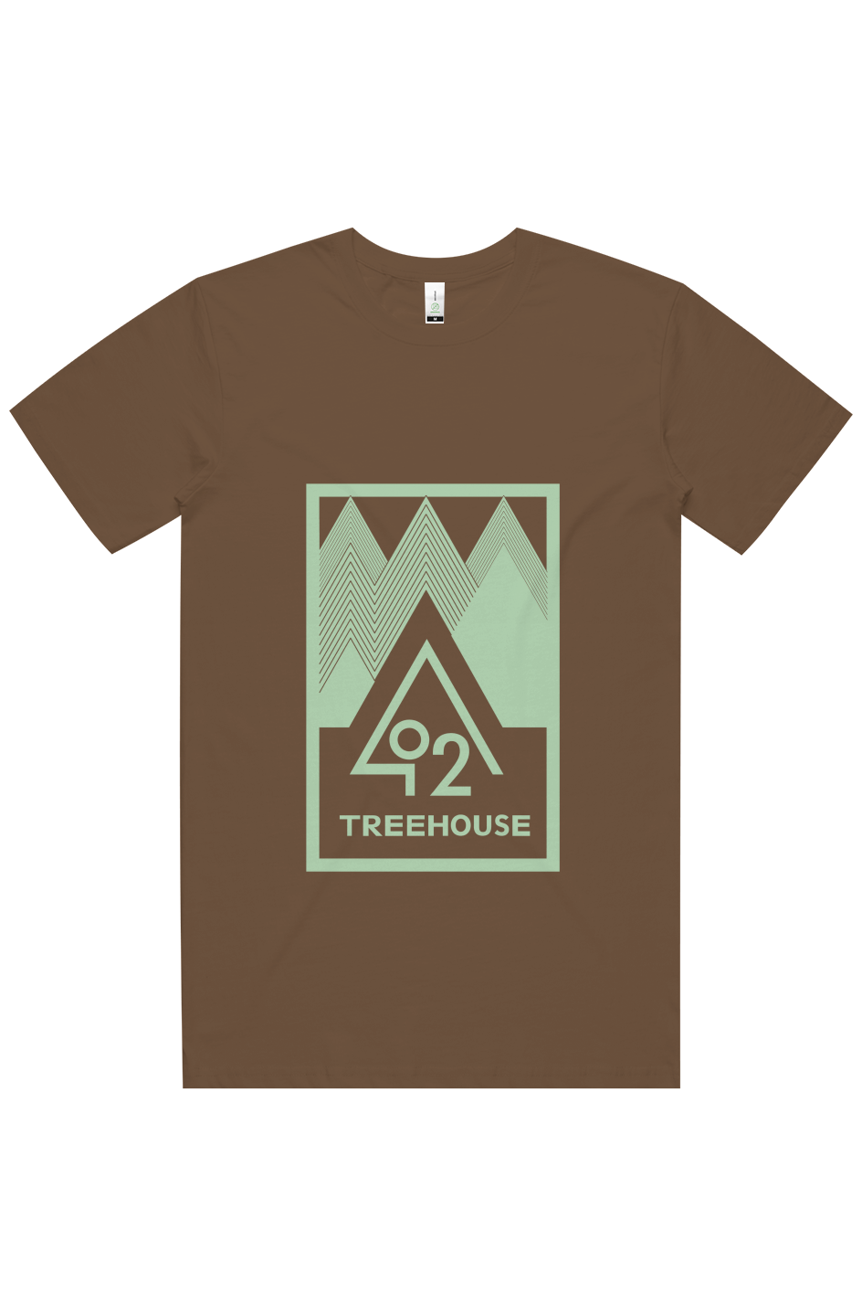 O2 Treehouse Staple Organic Tee Mint