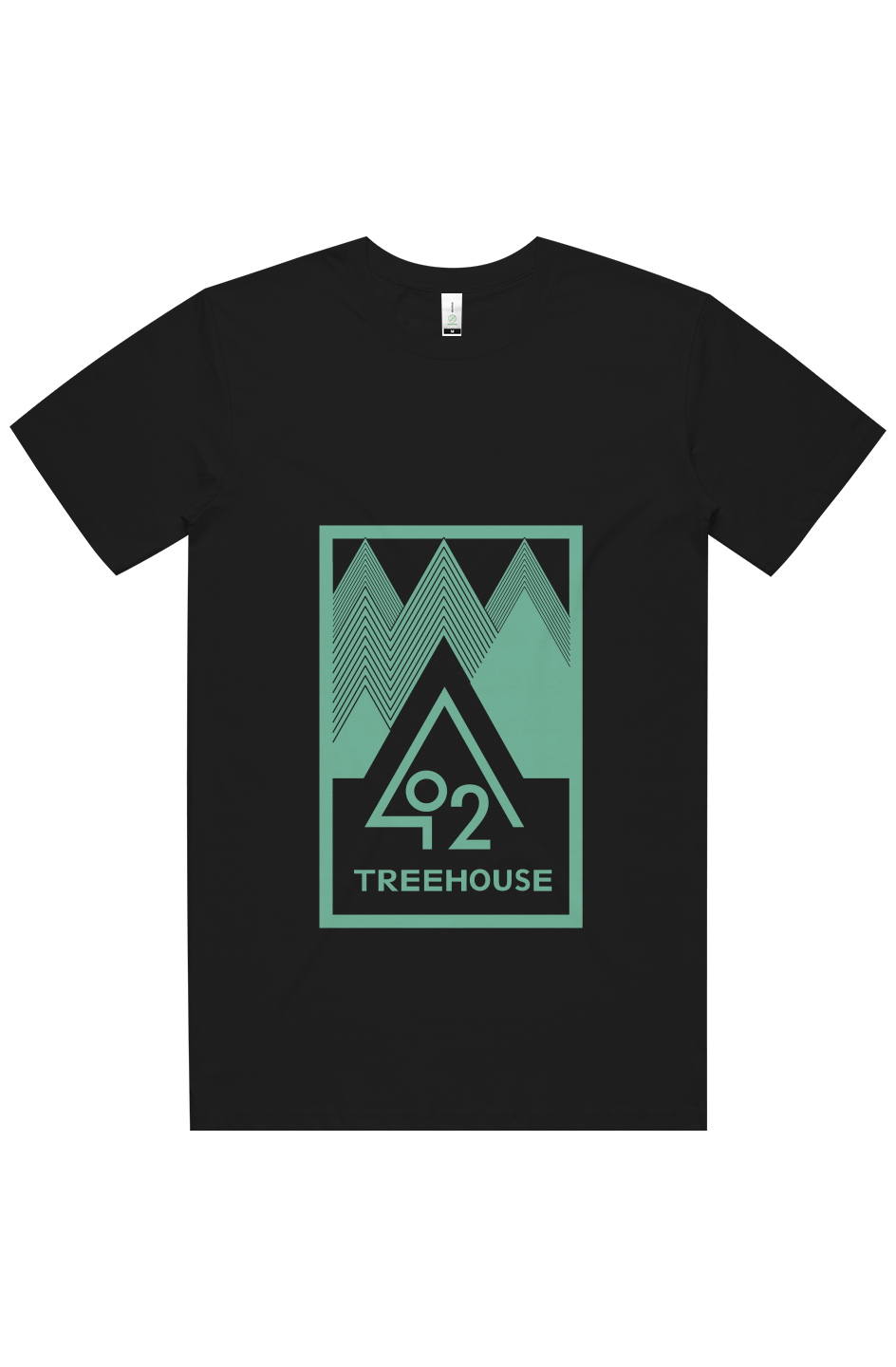 O2 Treehouse Staple Organic Tee Bright Green