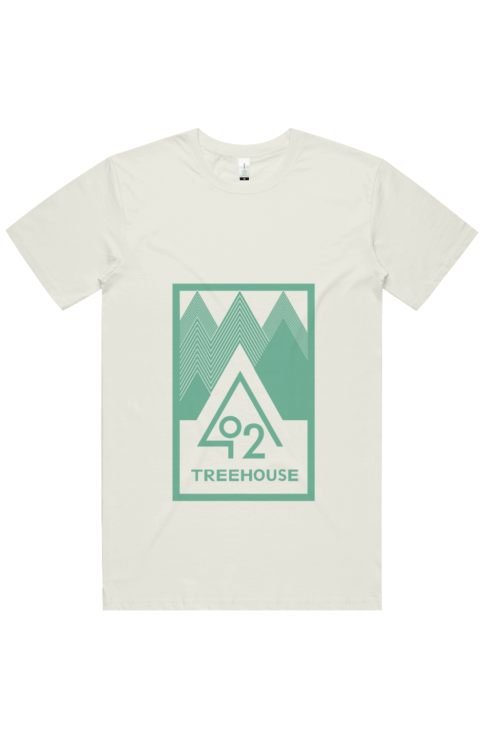 O2 Treehouse Staple Organic Tee Bright Green