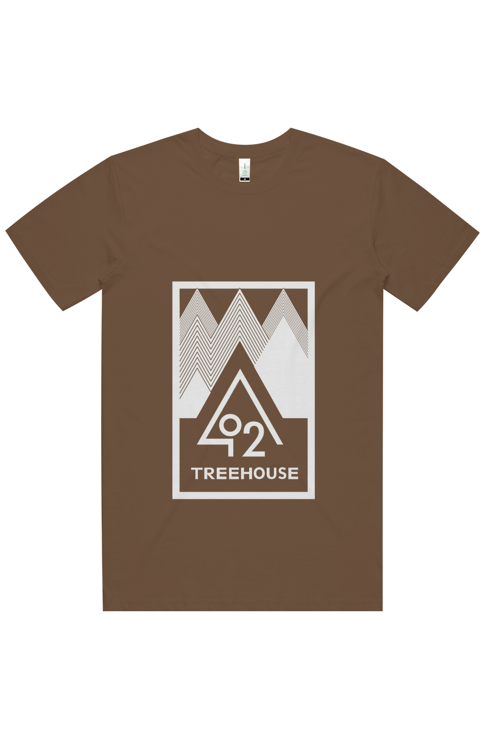 O2 Treehouse Staple Organic Tee White