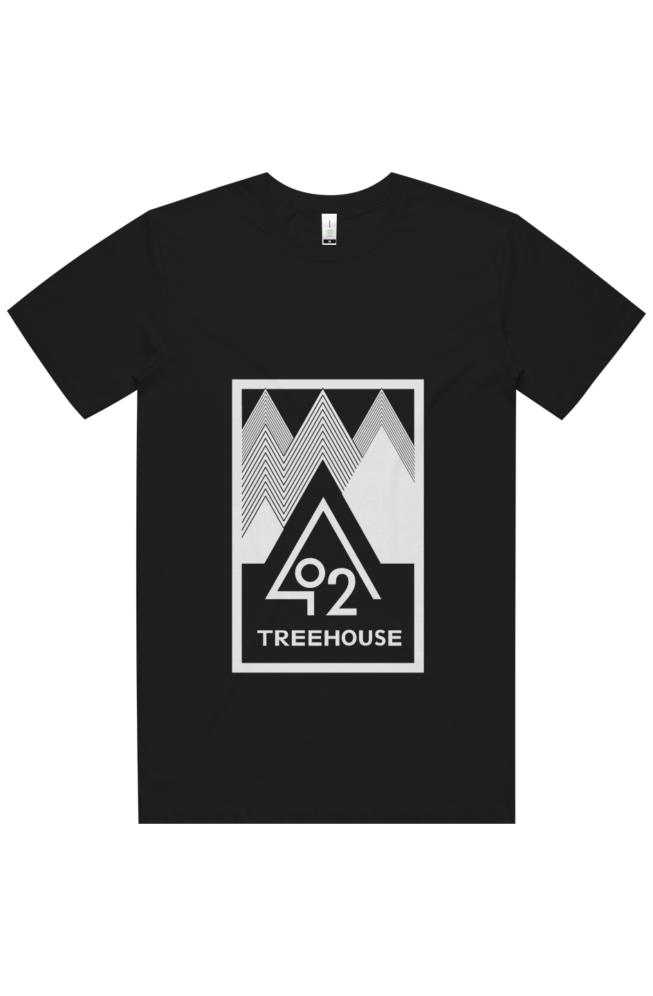 O2 Treehouse Staple Organic Tee White
