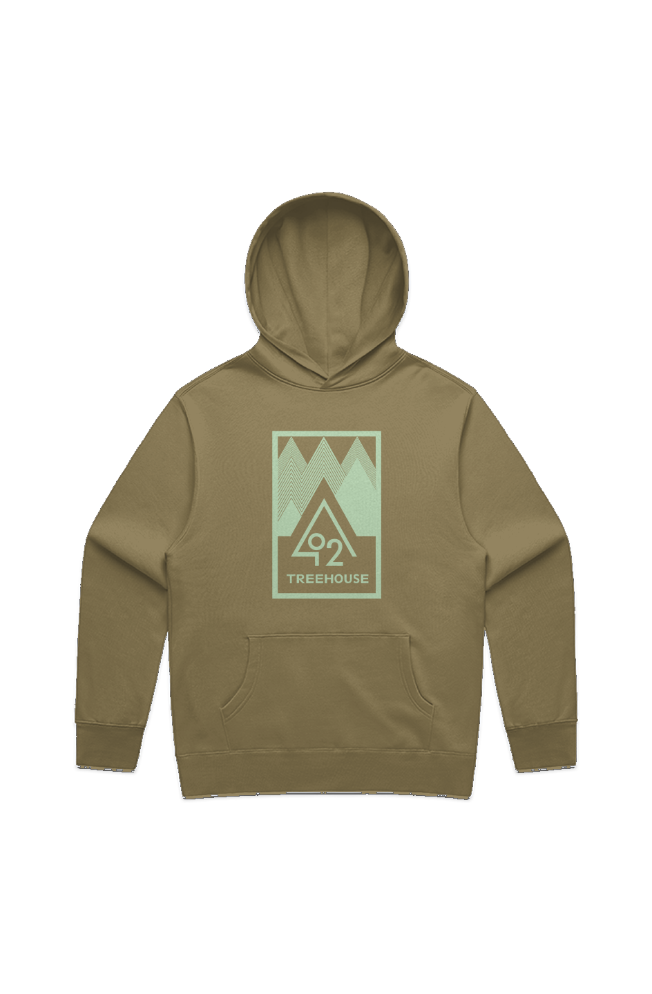 O2 Treehouse Men's Relax Hoodie Mint