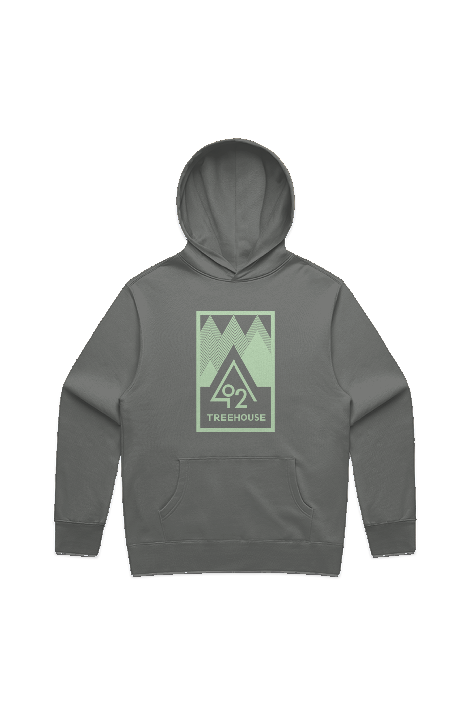 O2 Treehouse Men's Relax Hoodie Mint