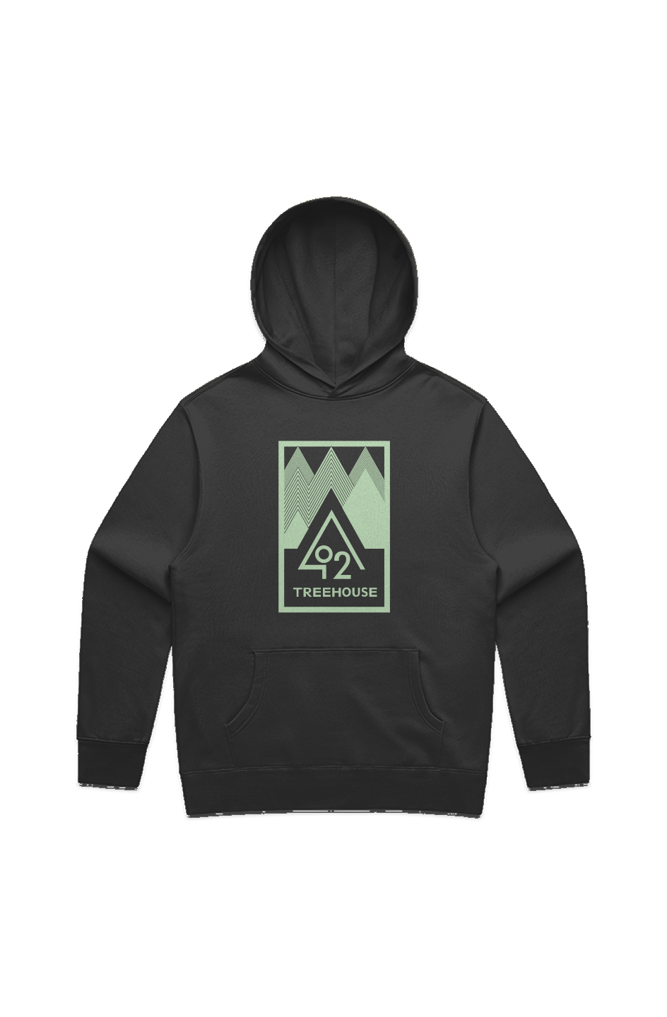 O2 Treehouse Men's Relax Hoodie Mint