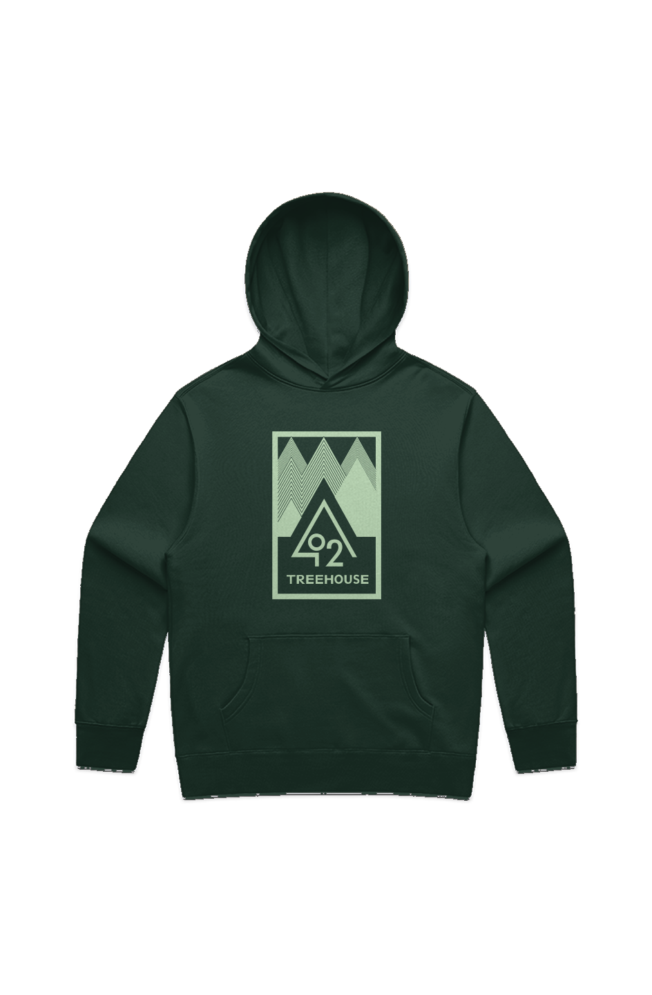 O2 Treehouse Men's Relax Hoodie Mint