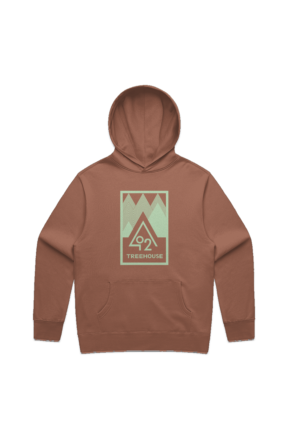 O2 Treehouse Men's Relax Hoodie Mint