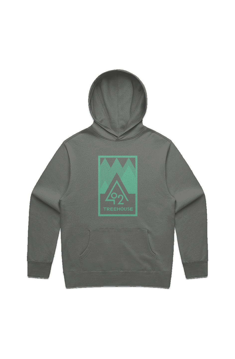 O2T Mens Relax Hood Bright Green