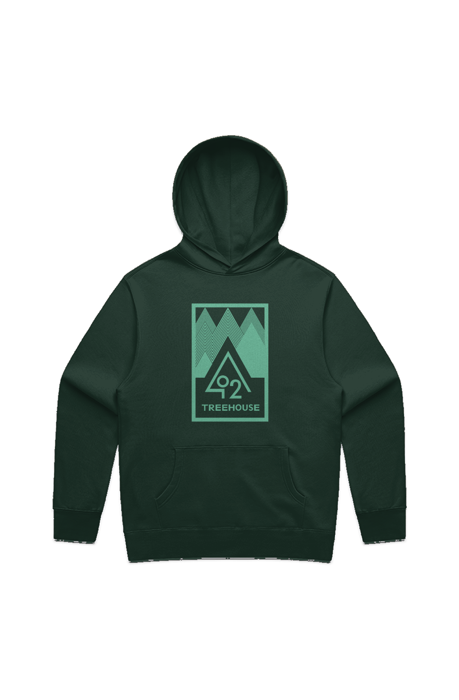 O2T Mens Relax Hood Bright Green