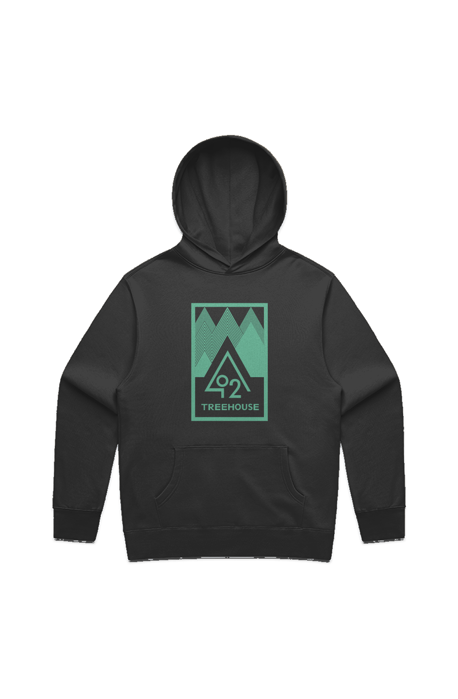 O2T Mens Relax Hood Bright Green