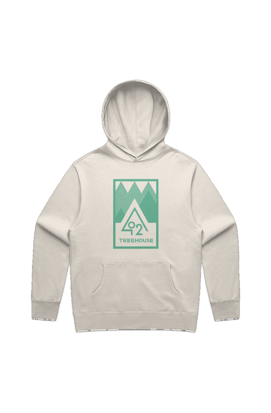 O2T Mens Relax Hood Bright Green