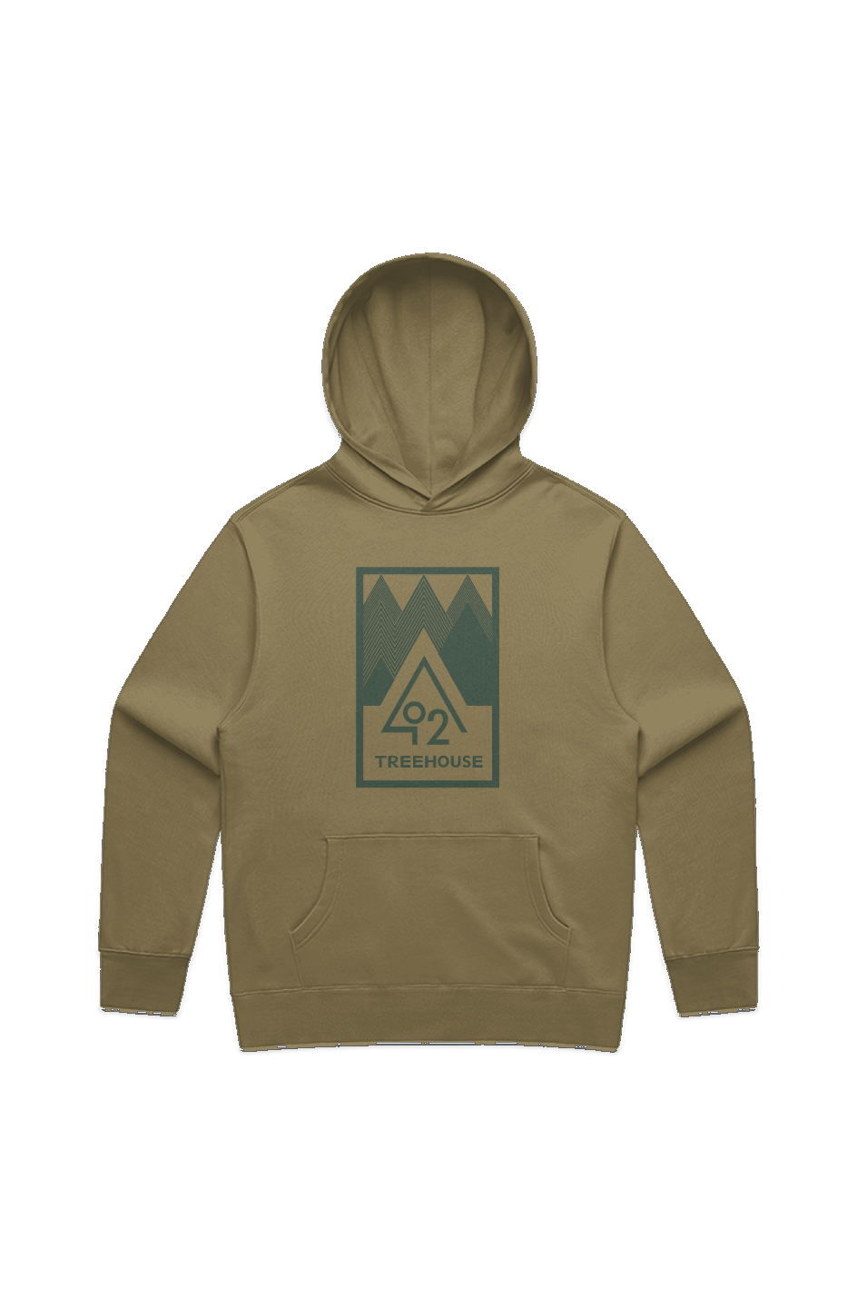 O2T Mens Relax Hood Forest