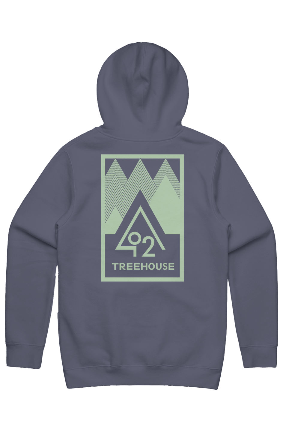 O2T Mens Stencil Hood Mint