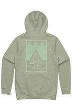 Load image into Gallery viewer, O2T Mens Stencil Hood Mint