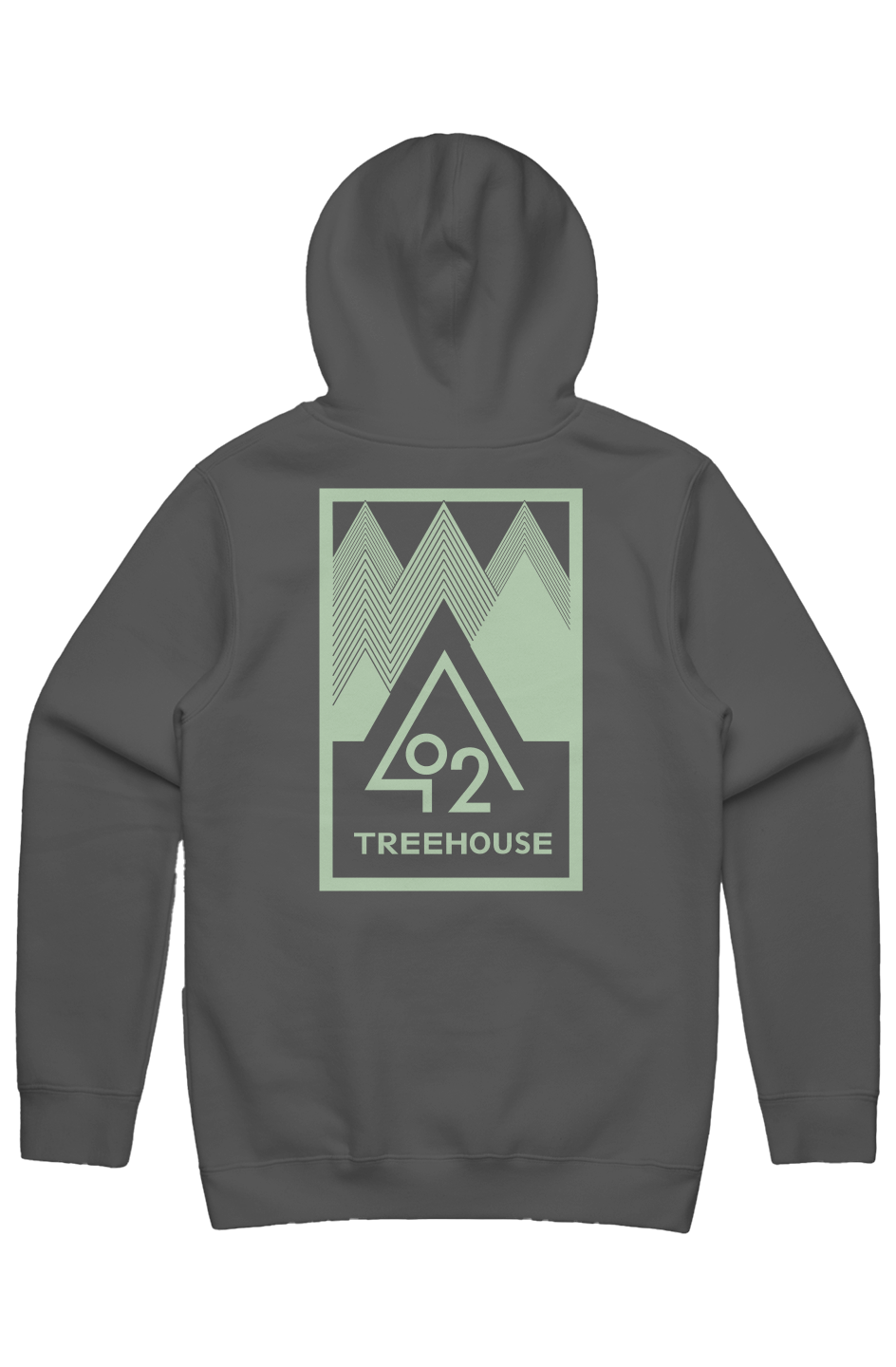 O2T Mens Stencil Hood Mint
