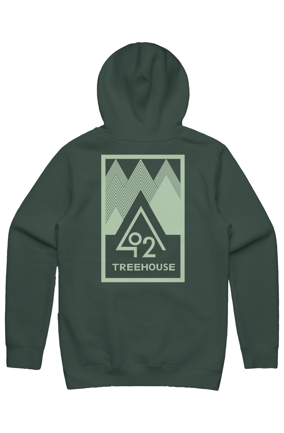O2T Mens Stencil Hood Mint