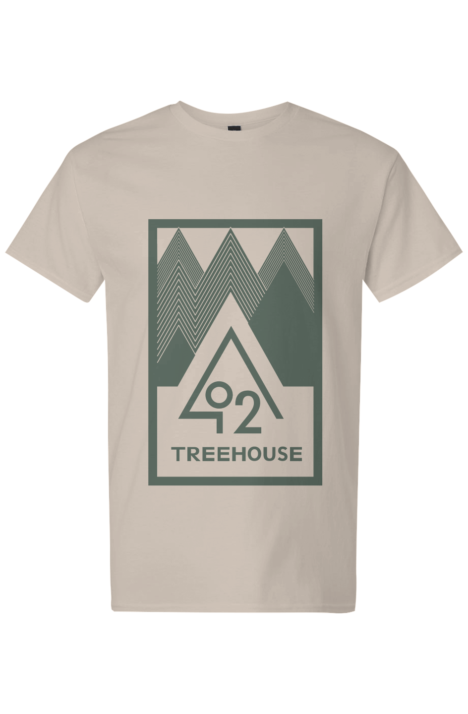 O2T Light Cotton Tee Forest