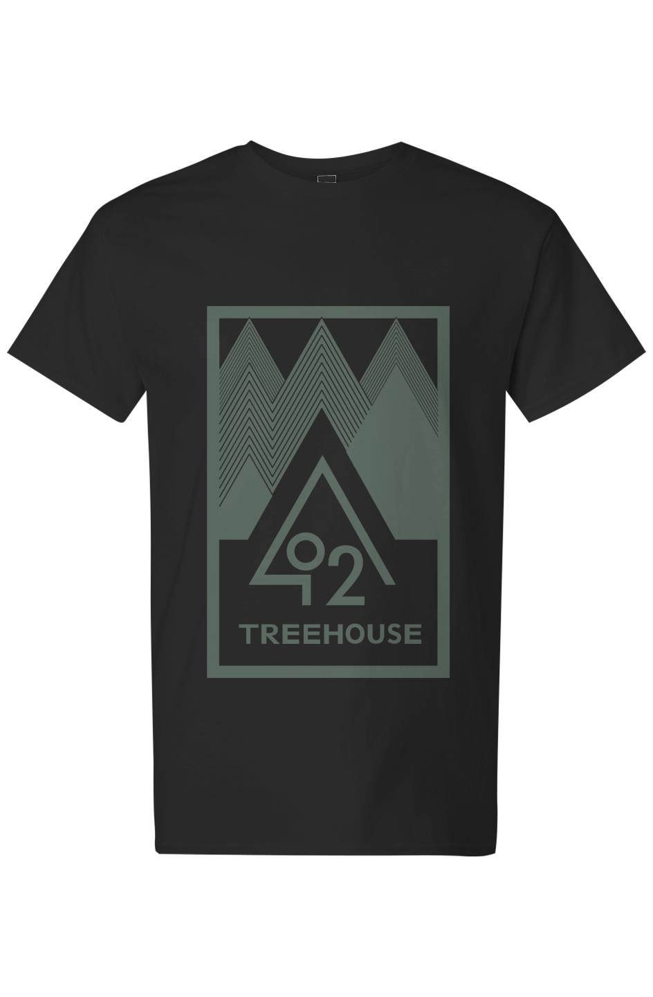 O2T Light Cotton Tee Forest