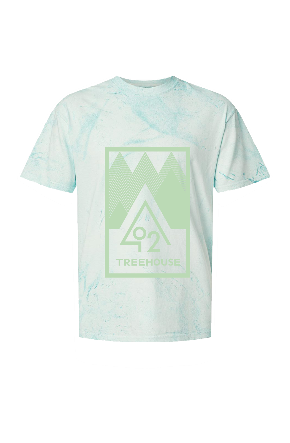 O2T Colorblast Heavyweight Tee Mint