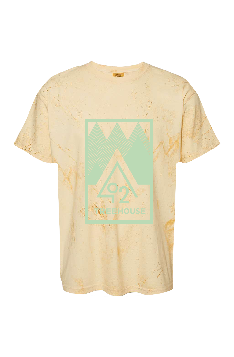 O2T Colorblast Heavyweight Tee Mint