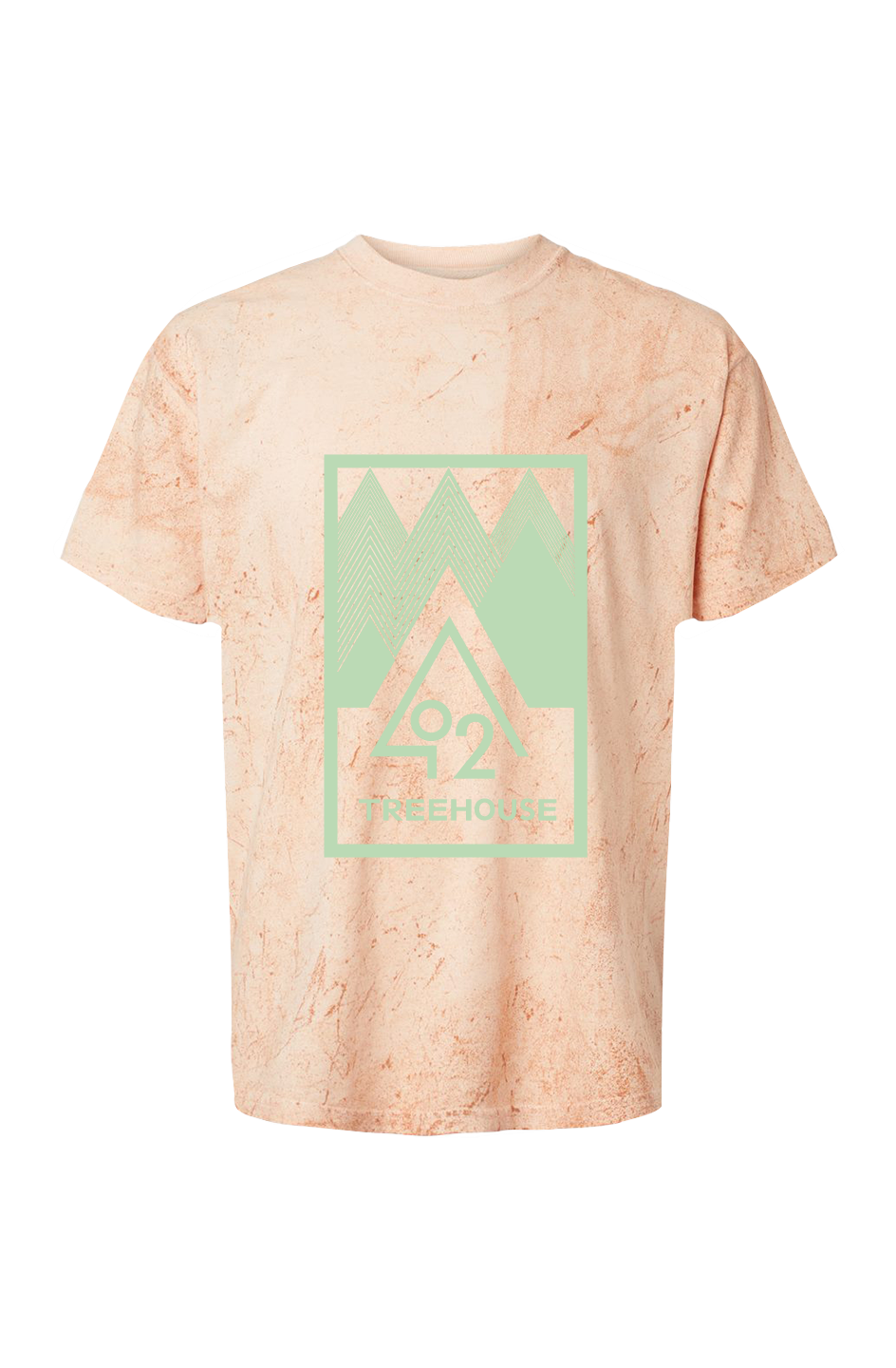 O2T Colorblast Heavyweight Tee Mint