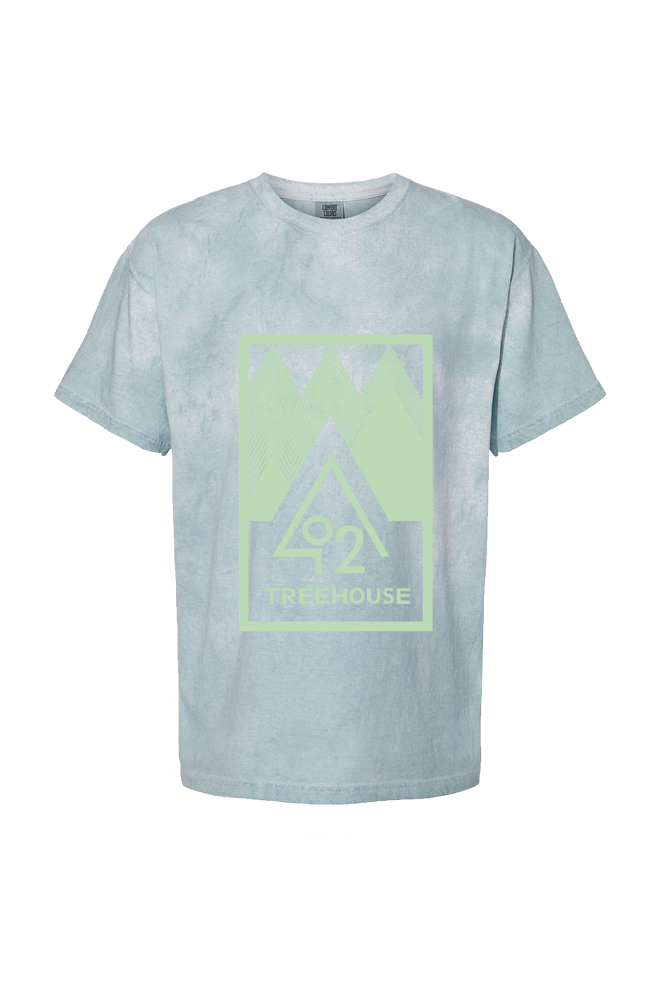 O2T Colorblast Heavyweight Tee Mint